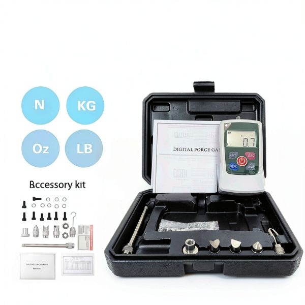 VTSYIQI Digital Force Gauge 500N Push Pull Meter-1
