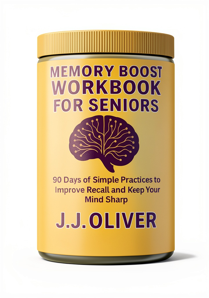 Senior Boost Workbook Kindle displayed on a tablet in a senior living room