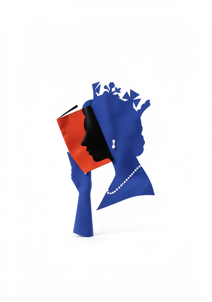 Kindle edition cover showcasing British humor and satire themes