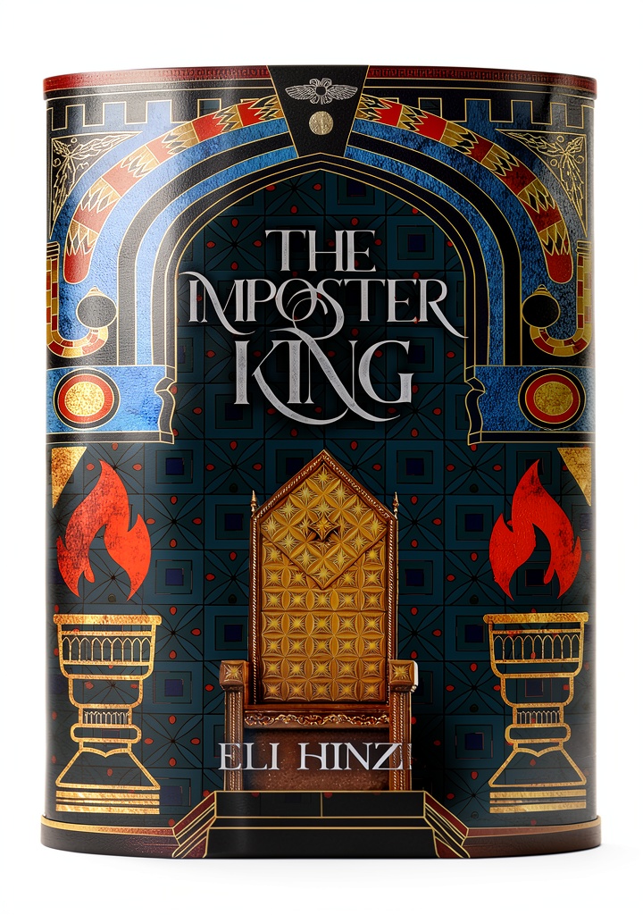 Reader enjoying The Imposter King on a Kindle device