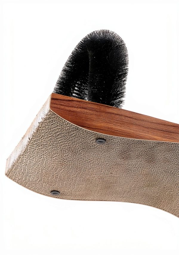 Cat Self Groomer by FUKUMARU 2.0 Arch Scratcher Pad for Cats & Dogs-4